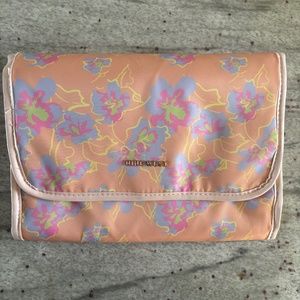 Nine West Toiletry Bag, Hanging Makeup Organizer, Pastels